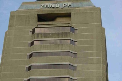 ZANU-PF Party headquarters.