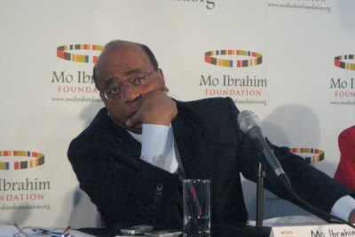 Mo Ibrahim, fondateur et président de la Fondation Mo Ibrahim. La Fondation Mo Ibrahim s'est engagée à soutenir un grand leadership africain qui améliorera les perspectives économiques et sociales des populations africaines.
