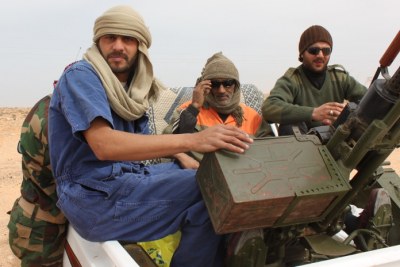 (Photo archives): Des combattants Libye