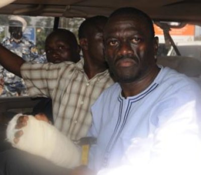 Arrest of  Ugandan Opposition Leader