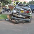 Nine-Car Accident in Kampala