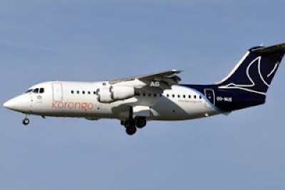 Un avion de Korongo airlines