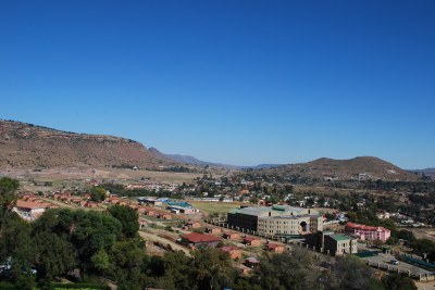 Maseru landscape.