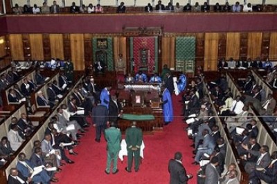 Members of Parliament to have their salaries reviewed (file photo).