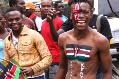 Nairobians usher in Olympics in style