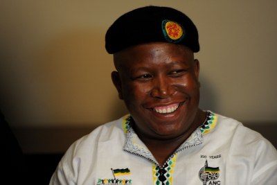 Firebrand politician and expelled ANC Youth League leader Julius Malema.