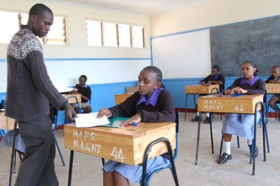 The O-level exam results in Uganda have been released (file photo).
