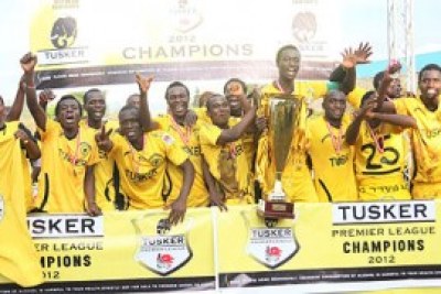 Kenya: Tusker FC retained their domestic league crown 2012.