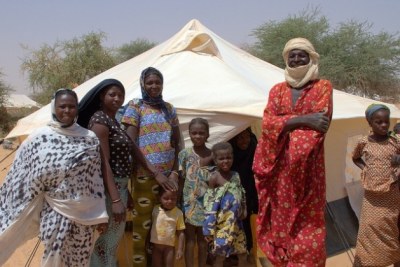 Malian refugees (file photo).