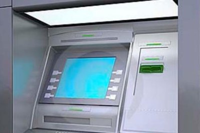 ATM machine.