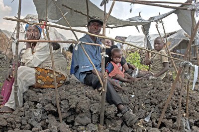 La vie des populations civiles de Kitchanga est fortement menacée par les affrontements entre FARDC et rebelles
