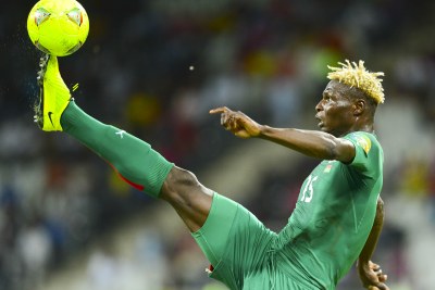 Man of the match, Aristide Bance of Burkina Faso, scored one of his side's goals and one of their penalties in the shoot-out.