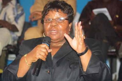 Liberia's Anti-Corruption Commission leader, Frances Johnson Allison.