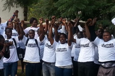 Democracy-On-Trial campaign launched to support the Presidential Petition filed by the CORD Coalition.