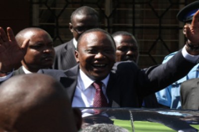 Security has been beefed for Uhuru Kenyatta's presidential inauguration at Kasarani Sports Centre.
