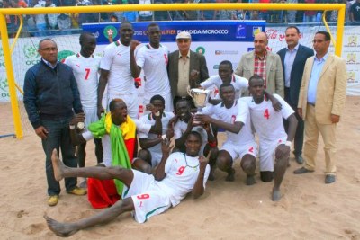 Le Sénégal champion du beach soccer africain 2013