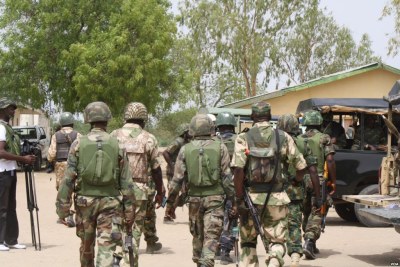 Nigerian military (file photo).