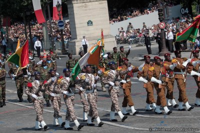 Participation des armées africaines aux festivites du 14 juillet