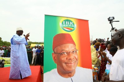 IBK , le président du Mali