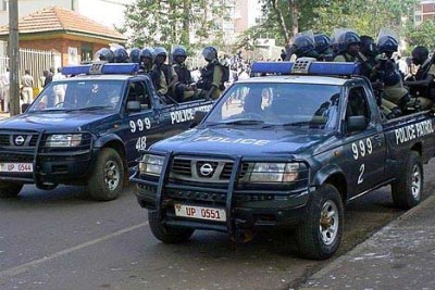 Uganda police (file photo)