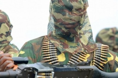 A Boko Haram militant.