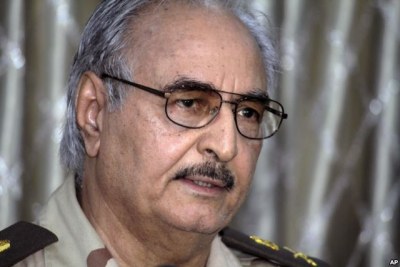 Le général Khalifa Belqasim Haftar
