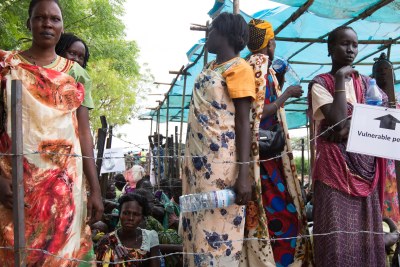 Thousands of South Sudanese civilians are living in camps under the protection of United Nations peacekeepers.