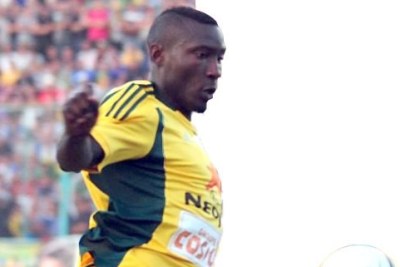 Cameroonian football player Albert Ebosse.