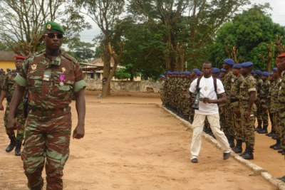 L'ancien commandant de zone Chérif Ousmane, ici en 2010, est l'un des ex-chefs rebelles inculpés par la justice.
