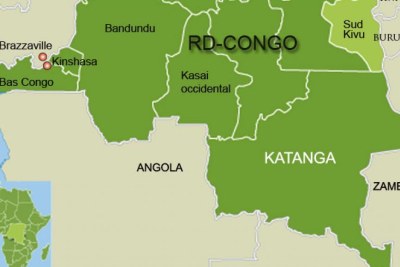 La province du Katanga, dans le sud de la RDC, doit être redécoupée en quatre territoires.