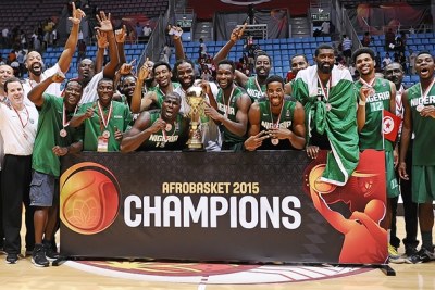 Le Nigéria Champion de l'Afrobasket 2015, Radès Tunisie