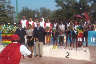 A l'image de son équipe de tennis (sur cette photo), l’Égypte a raflé plus de médailles aux Jeux Africains Brazzaville 2015