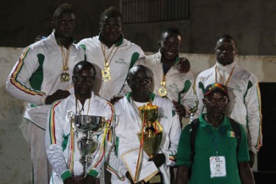 Les lutteurs sénégalais rempotent 5 médailles d'or