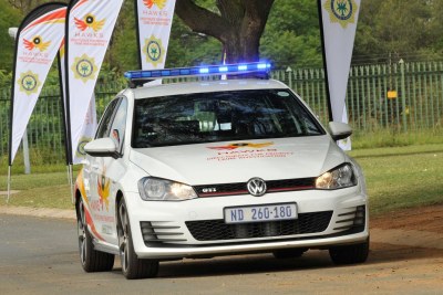 Golf GTI used by the Hawks division of the South African Police Service (file photo).