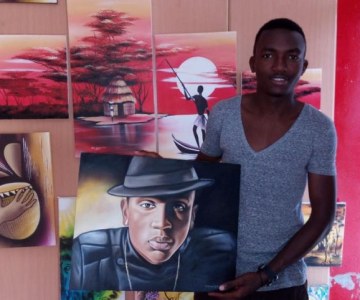 Rwandan Artist Promoting Art Through Social Media