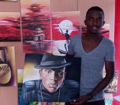 Rwandan Artist Promoting Art Through Social Media