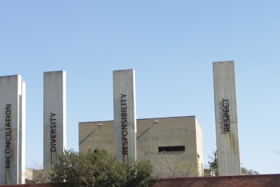 Musée de l'apartheid de Johannesburg  en Afrique du Sud.