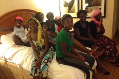 Chibok escapees at a re-union in U.S.