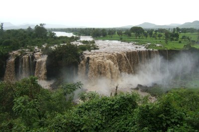 The Blue Nile Falls in Ethiopia.