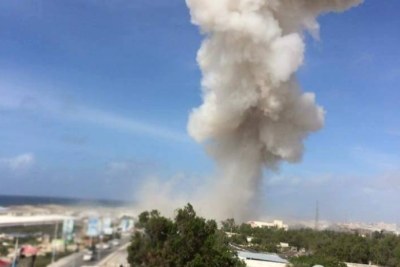 Bombardement à Mogadiscio