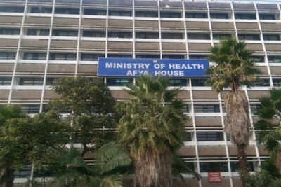Ministry of Health headquarters at Afya House.
