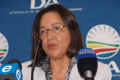 Cape Town mayor and Democratic Alliance member Patricia De Lille (file photo).