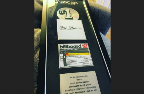 Image result for wizkid drake award