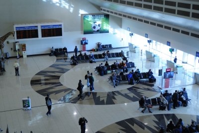 Terminal at OR Tambo International Airport (file photo).