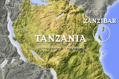 Union between Tanganyika and Zanzibar.