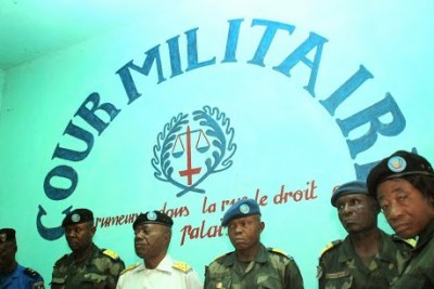 Des juges de la cour militaire de Kinshasa/Gombe