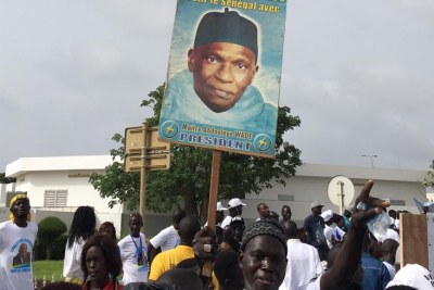 Des partisans de l'ex-président Abdoulaye Wade