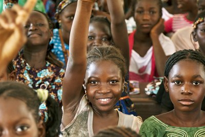 Des élèves dans une école publique de Taliko, un quartier de Bamako, au Mali.
