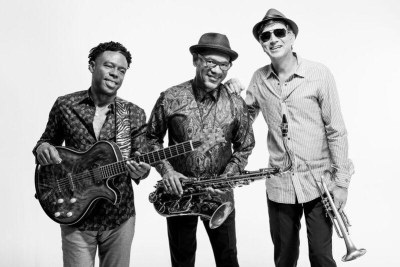Members of American jazz group BWB who will perform at the Safaricom International Jazz Festival in Nairobi.