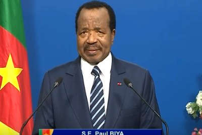 Paul Biya, Président du Cameroun lors de son discours à la jeunesse 10.02.2018